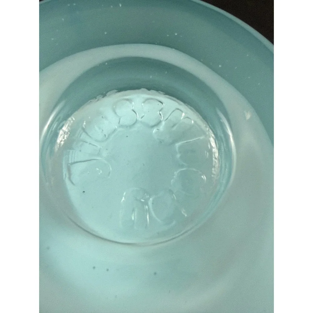 Glassbaby Candle Votive/Holder Ocean (Pre-Triskelion!) RARE Find! 3 7/8in